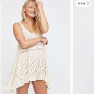 Free people trapeze slip tunic